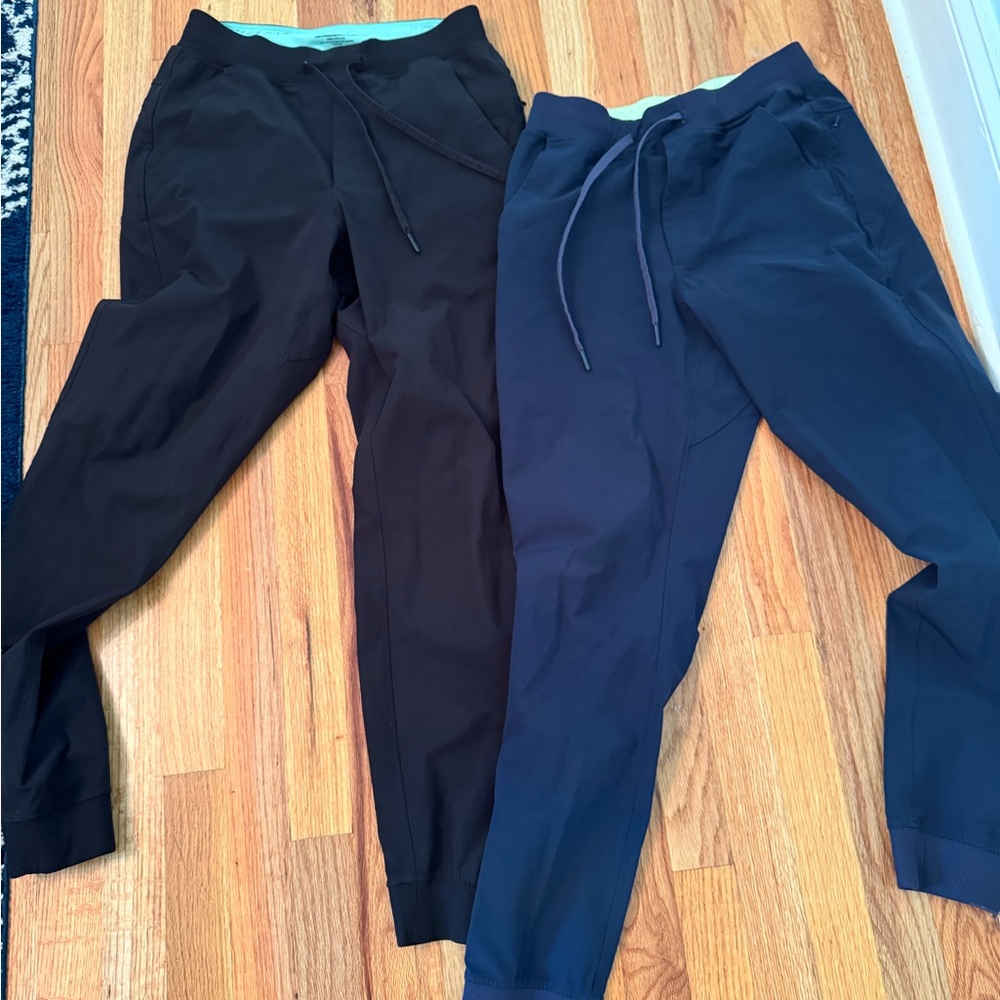 Birddogs dark grey joggers with liner (navy pair sold)